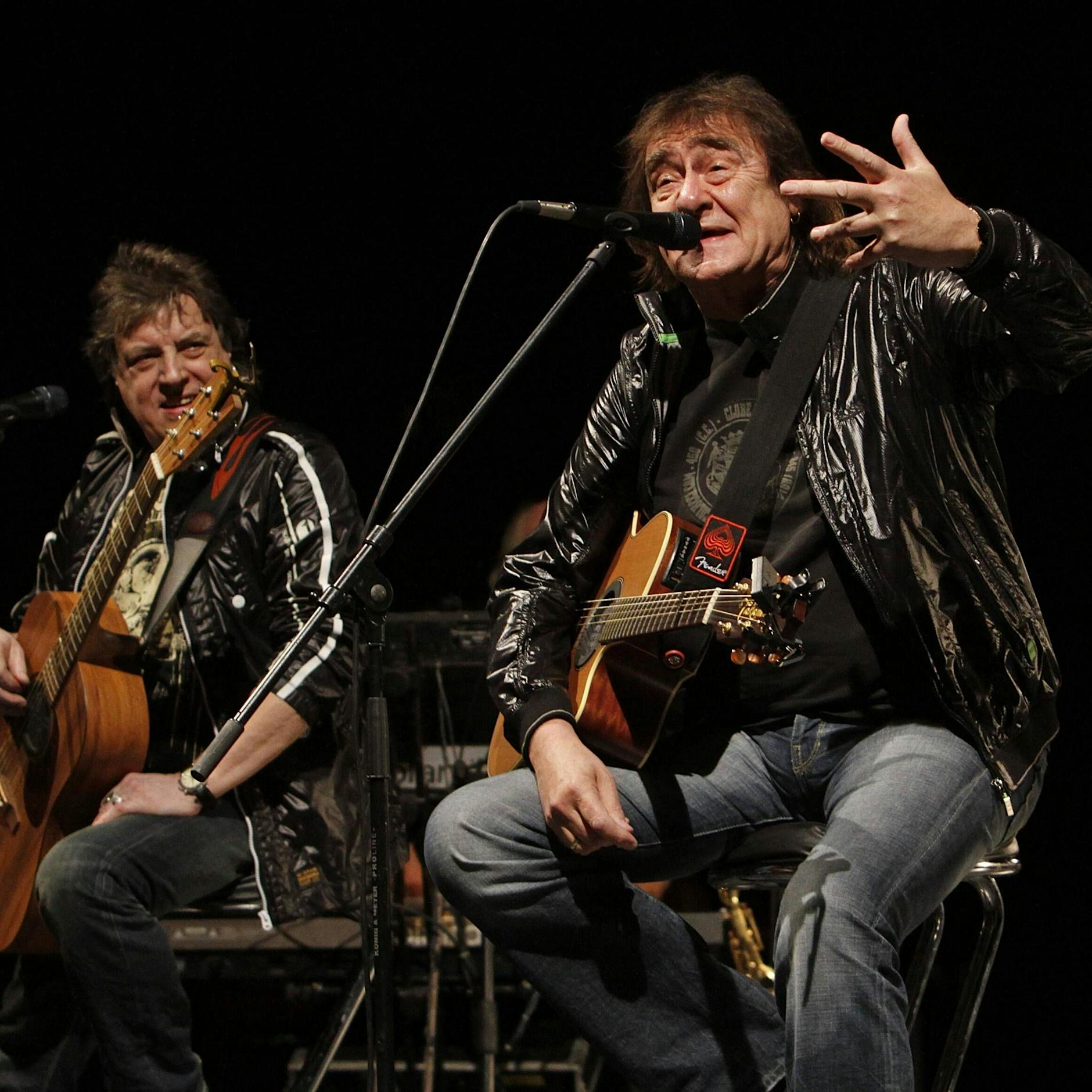 Endlich! Jetzt geht das außergewöhnliche Duell der Ex-Puhdys-Gitarristen los