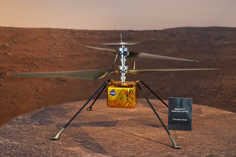 NASA Extends Mars Helicopter Mission “Innovation”