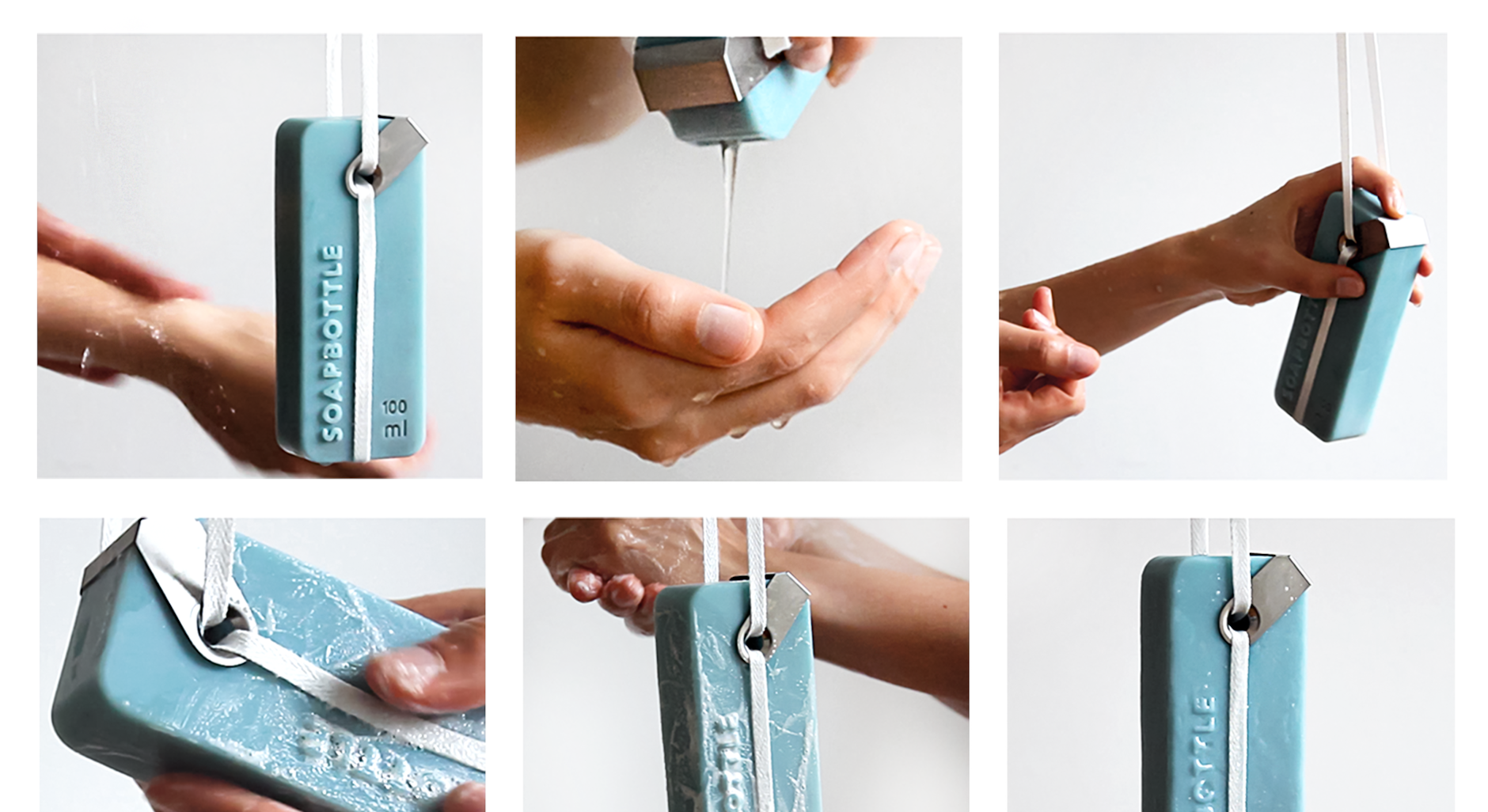 Wenn die Verpackung leer ist, lässt sie sich kleinraspeln und weiterverwenden. Sie verschwindet ohne Rückstände. 