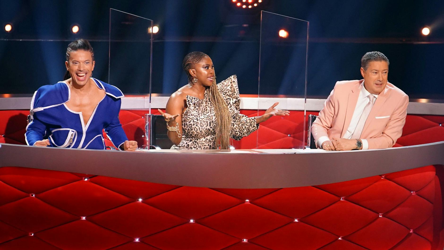 Die „Let’s Dance“-Jury mit Jorge González, Motsi Mabuse und Joachim Llambi (v.l.) ist bereit für die Staffel 2025.