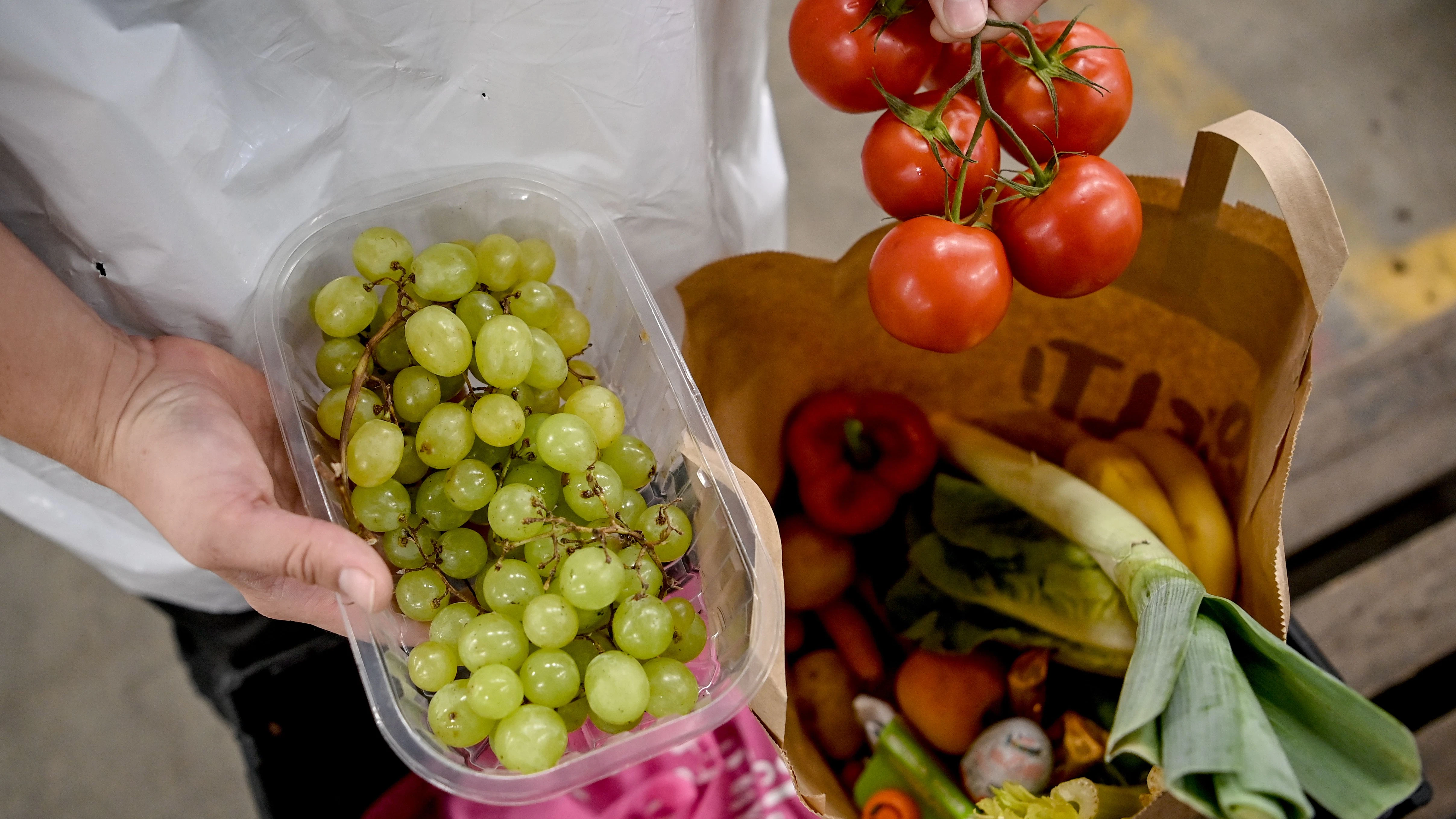 Obst und Gemüse sollte möglichst zeitnah gegessen werden.