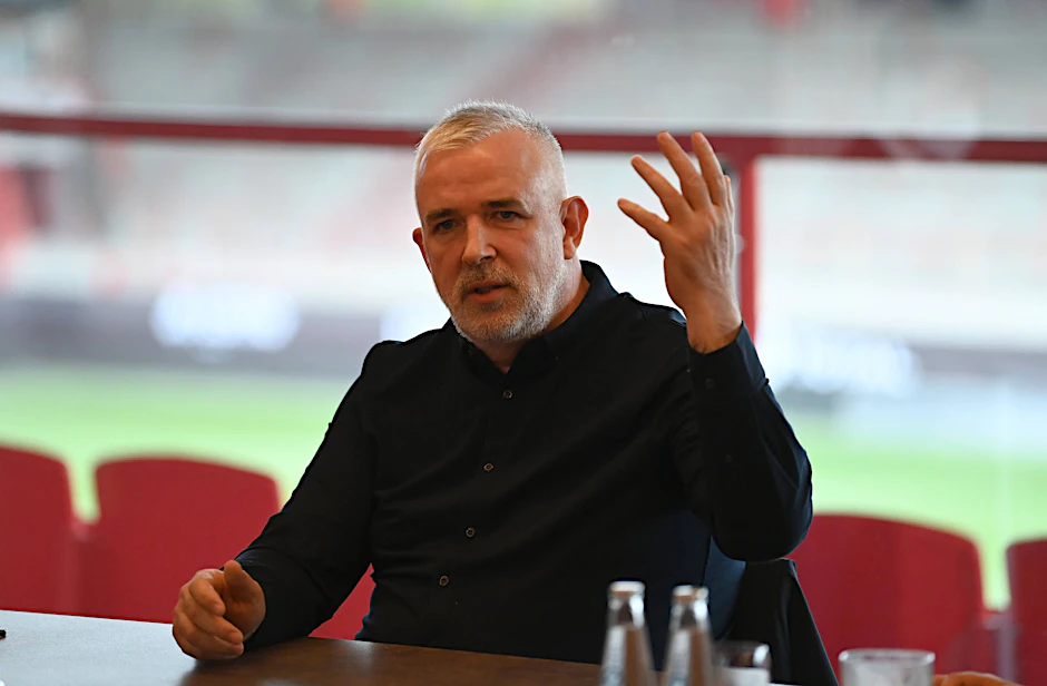 Dirk Zingler, Präsident des 1. FC Union