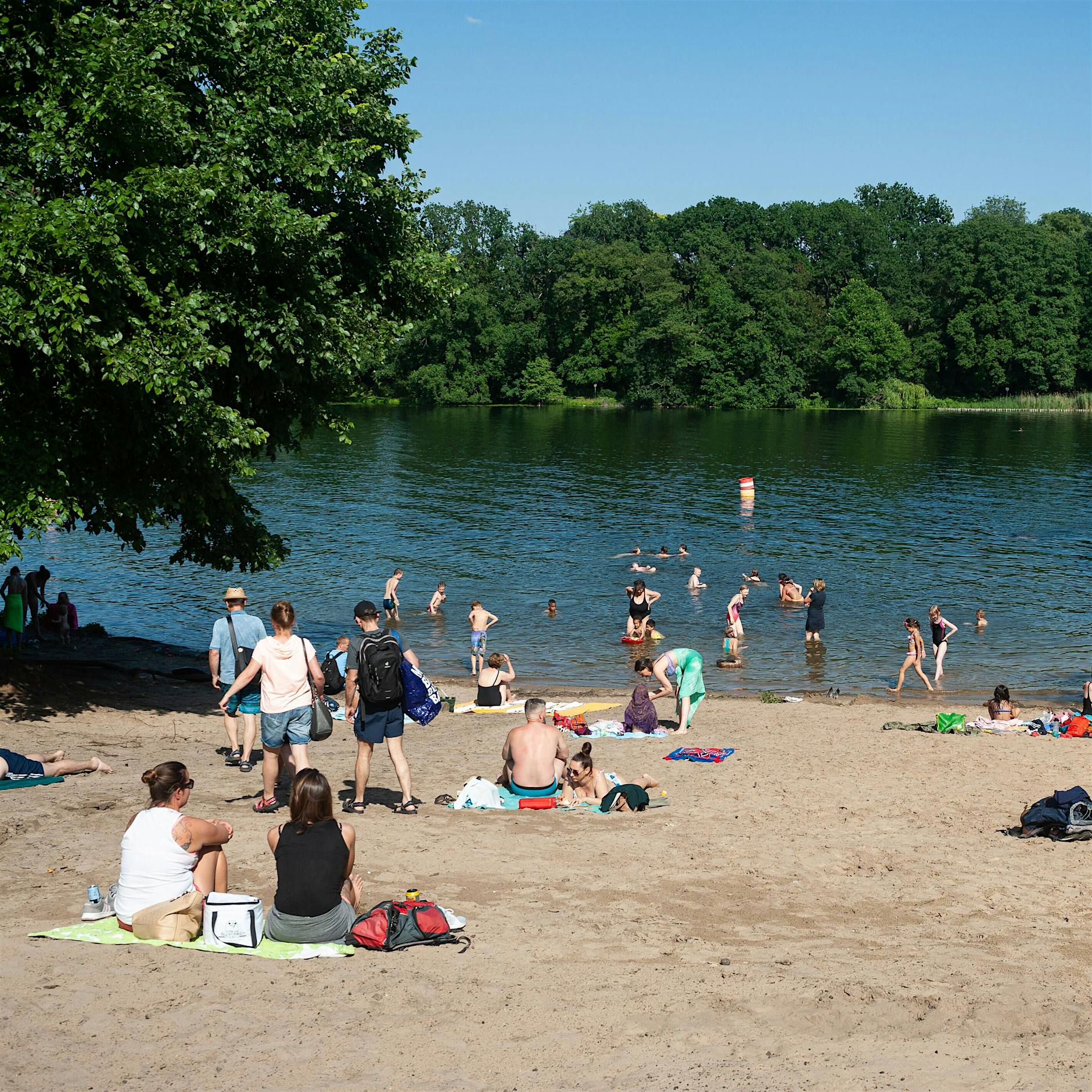 Initiative: Geflüchtete sollen Strandbad am Tegeler See betreiben