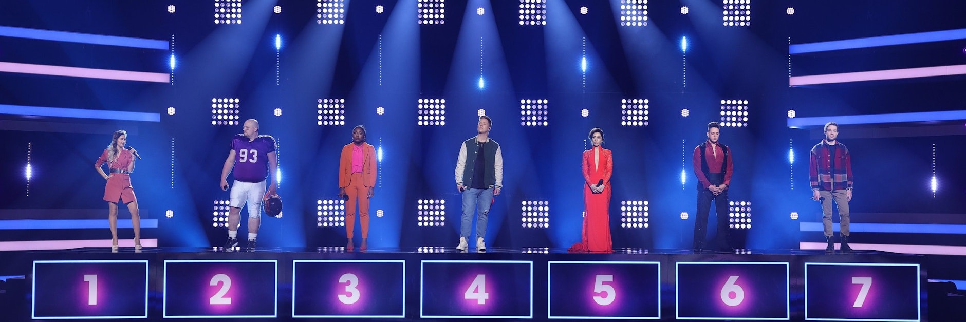Diese sieben Kandidaten stehen am Dienstag bei „I Can See Your Voice“ auf der Bühne.