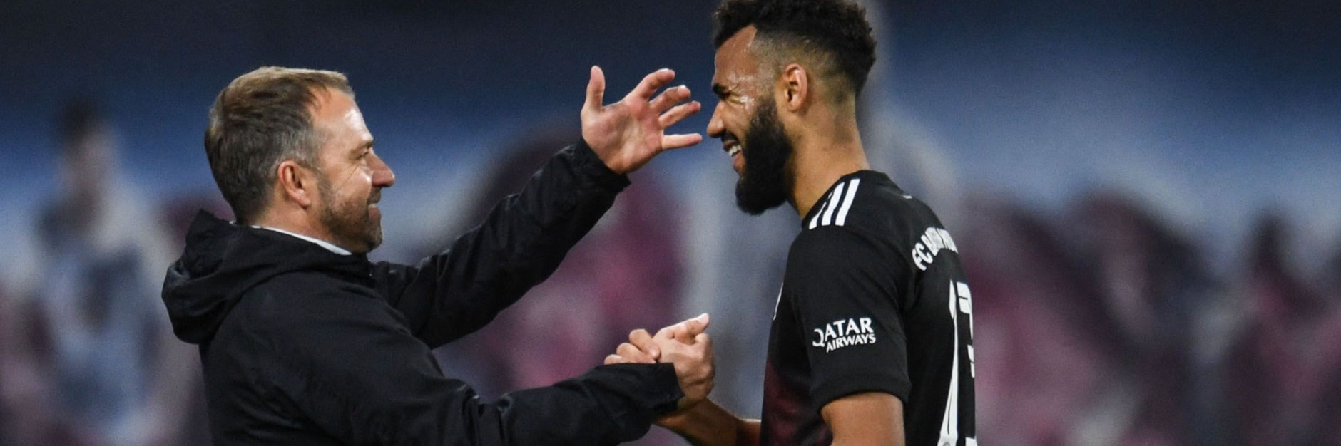 Bayern-Trainer Hansi Flick setzt gleich doppelt auf Eric Maxim Choupo-Moting. 