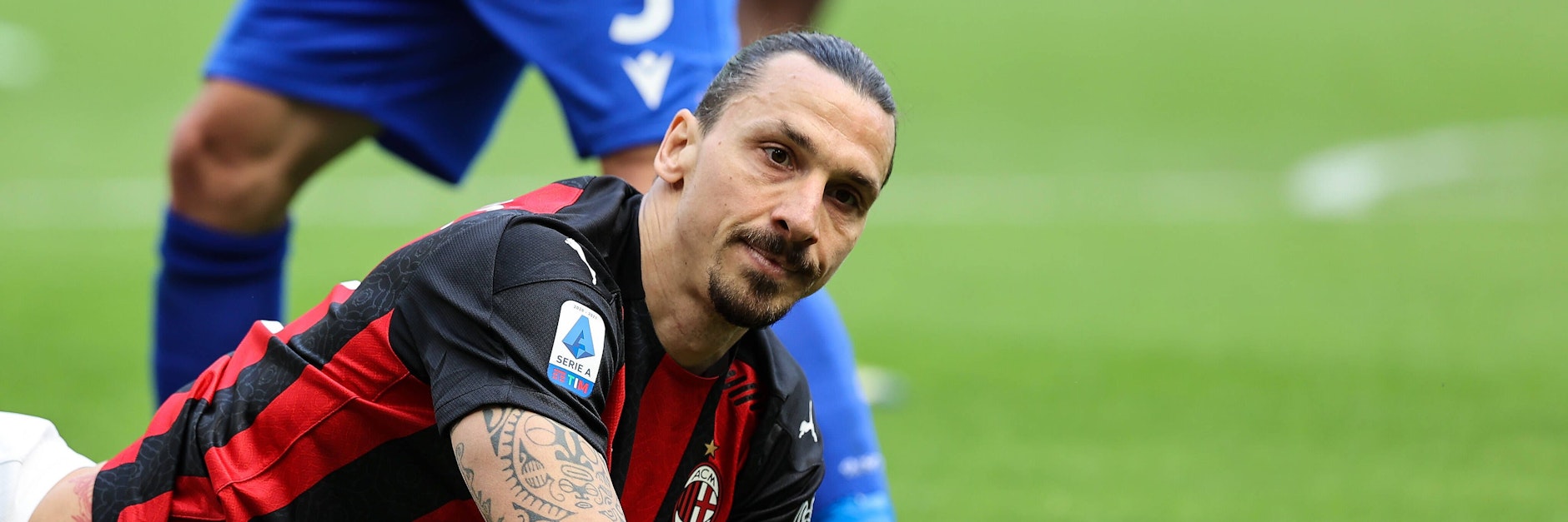 Der Weltklasse-Fußballer Zlatan Ibrahimovic.