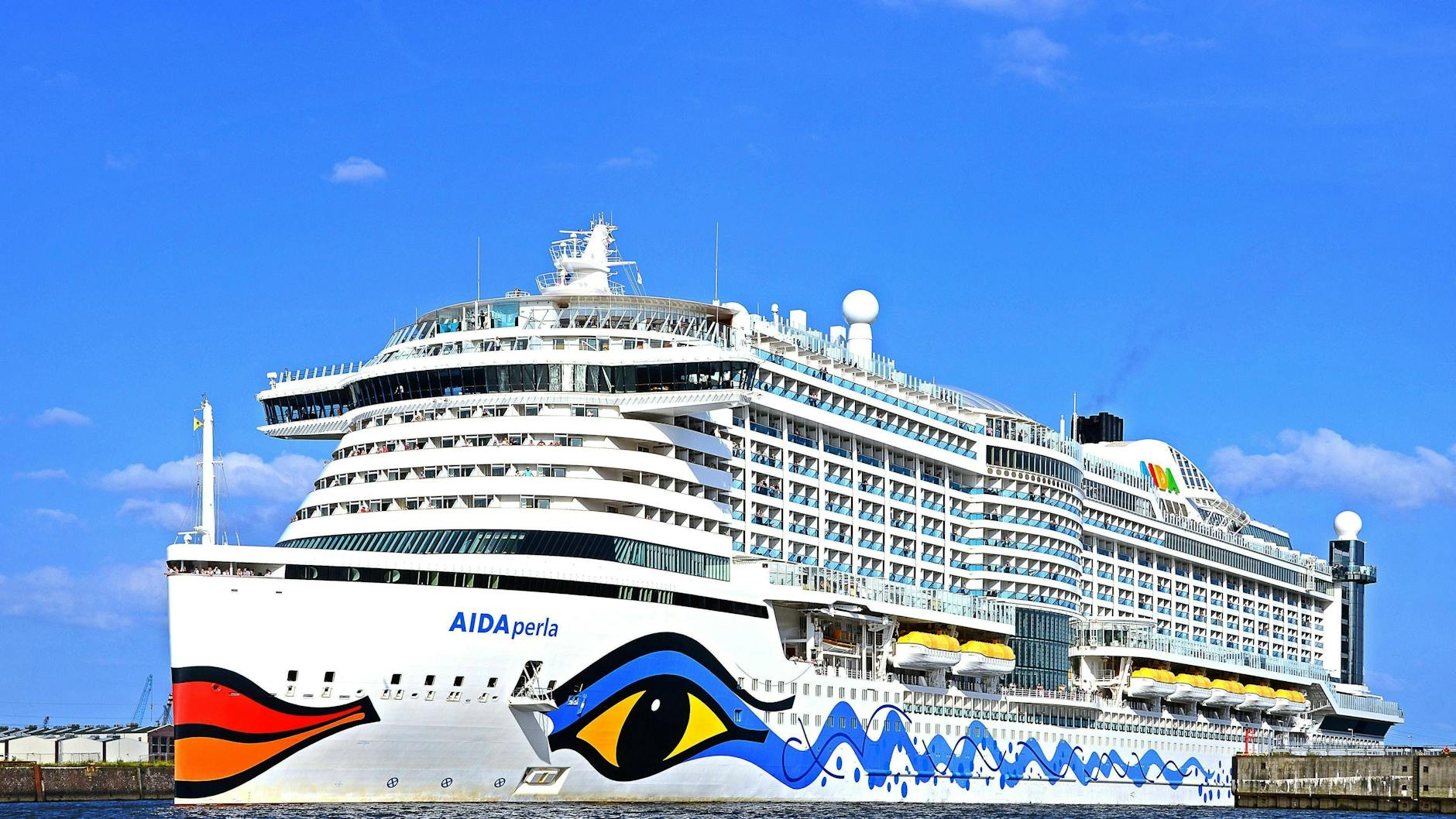 Die „Aidaperla“ soll zu drei Fahrten rund um die Kanaren ab Las Palmas auf Gran Canaria aufbrechen.