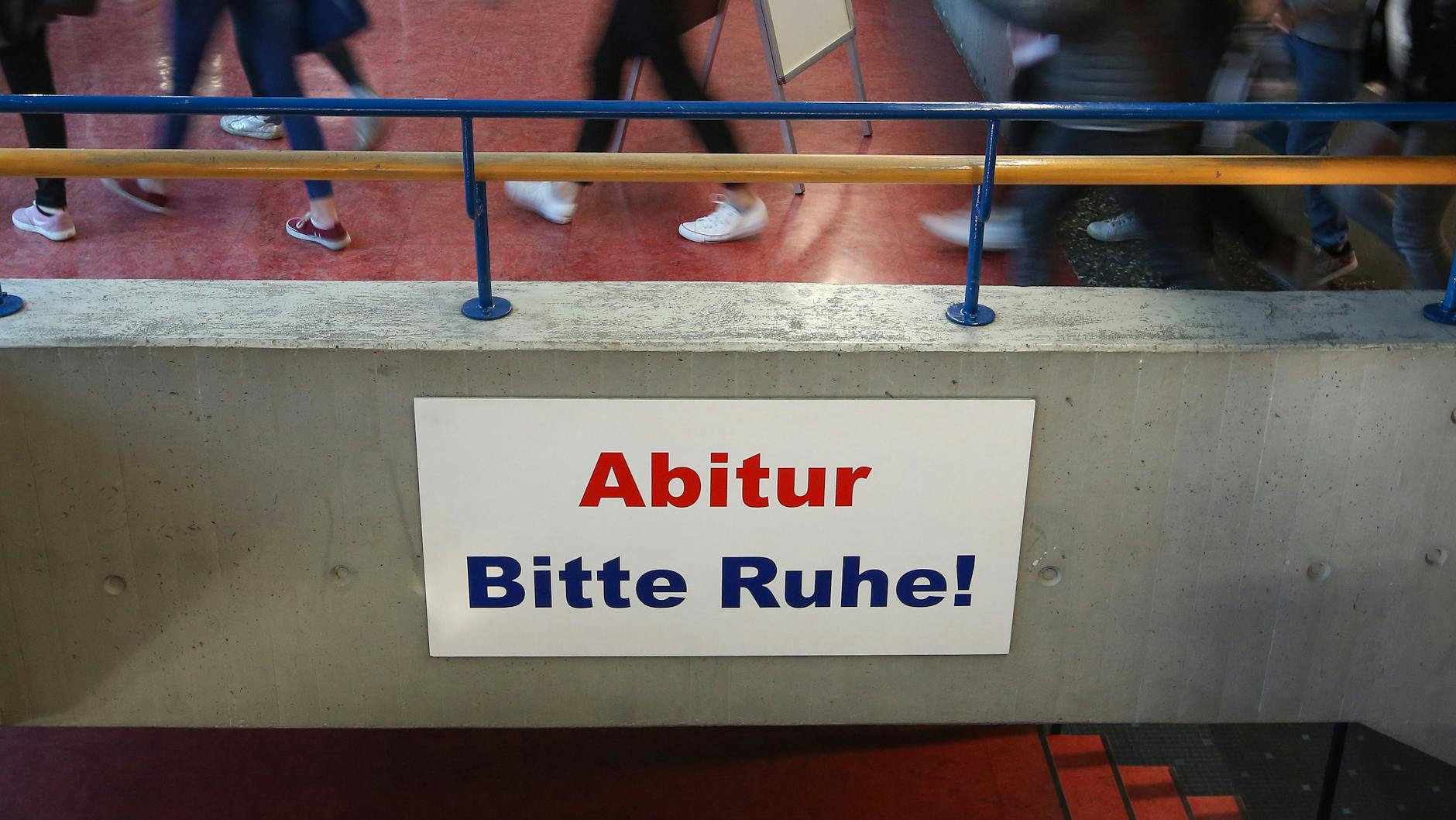 Die Abiprüfungen in diesem Jahr finden statt.