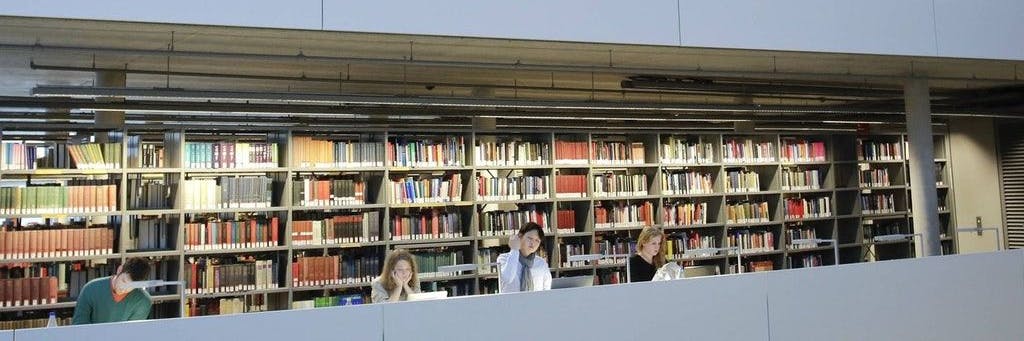 Die Philologische Bibliothek an der Freien Universität Berlin in Dahlem.