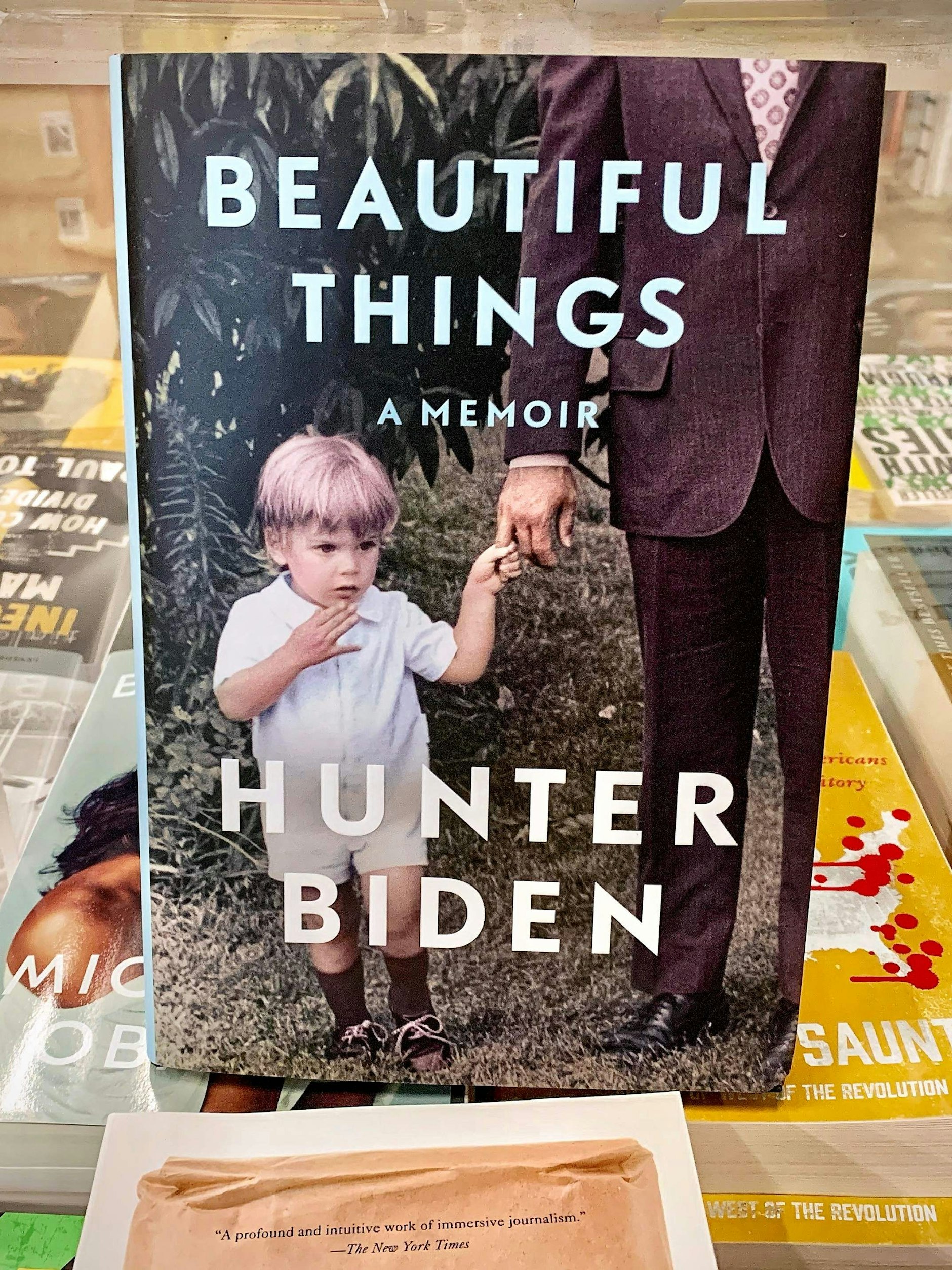 Hunter Bidens Memoiren mit dem Titel „Beautiful Things“ (auf Deutsch: „Schöne Dinge“).
