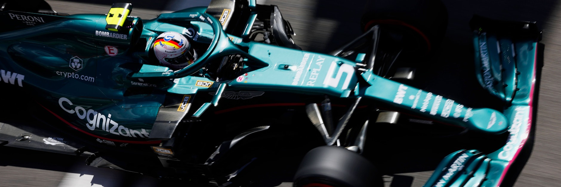 Sebastian Vettel will beim GP von Portugal in seinem Aston Martin nicht nur schick aussehen ...