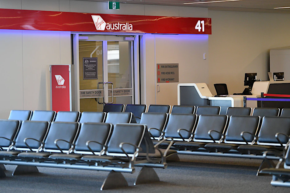 Ein Wartebereich im Sydney Airport in Australien.&nbsp;