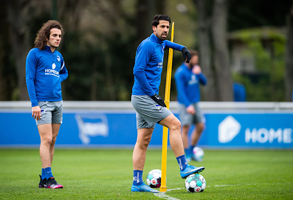 Herthas Sami Khedira ist sich sicher, dass der Klassenerhalt geschafft wird.