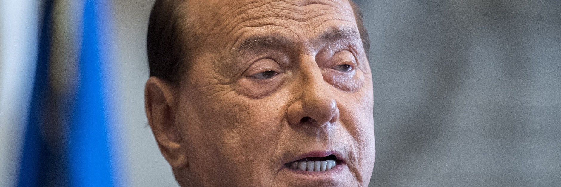 Silvio Berlusconi, ehemaliger Premierminister von Italien auf einem Archivfoto aus dem Jahr 2019. 