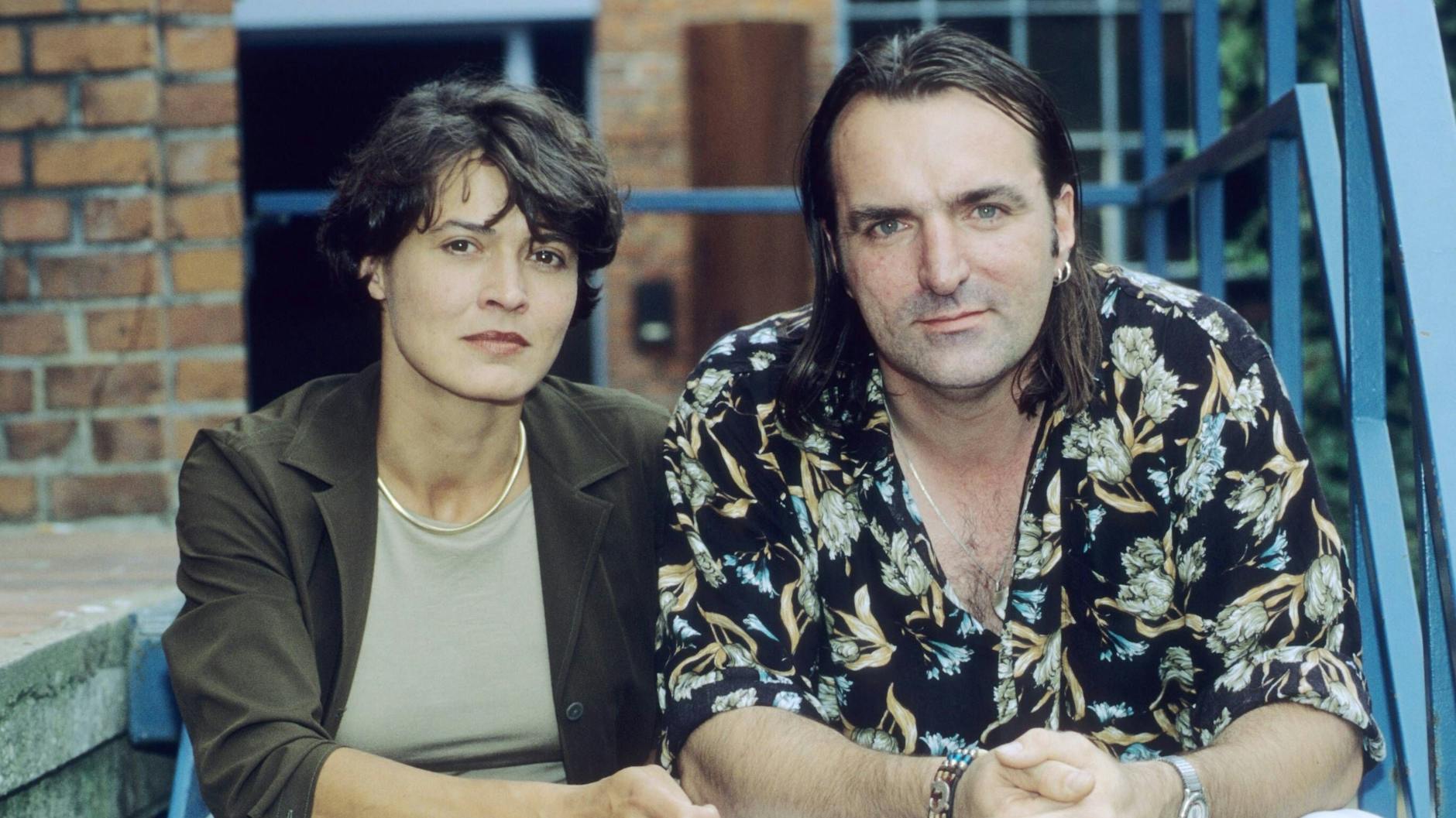 Ulrike Folkerts mit ihrem Kollegen Andreas Hoppe <br>