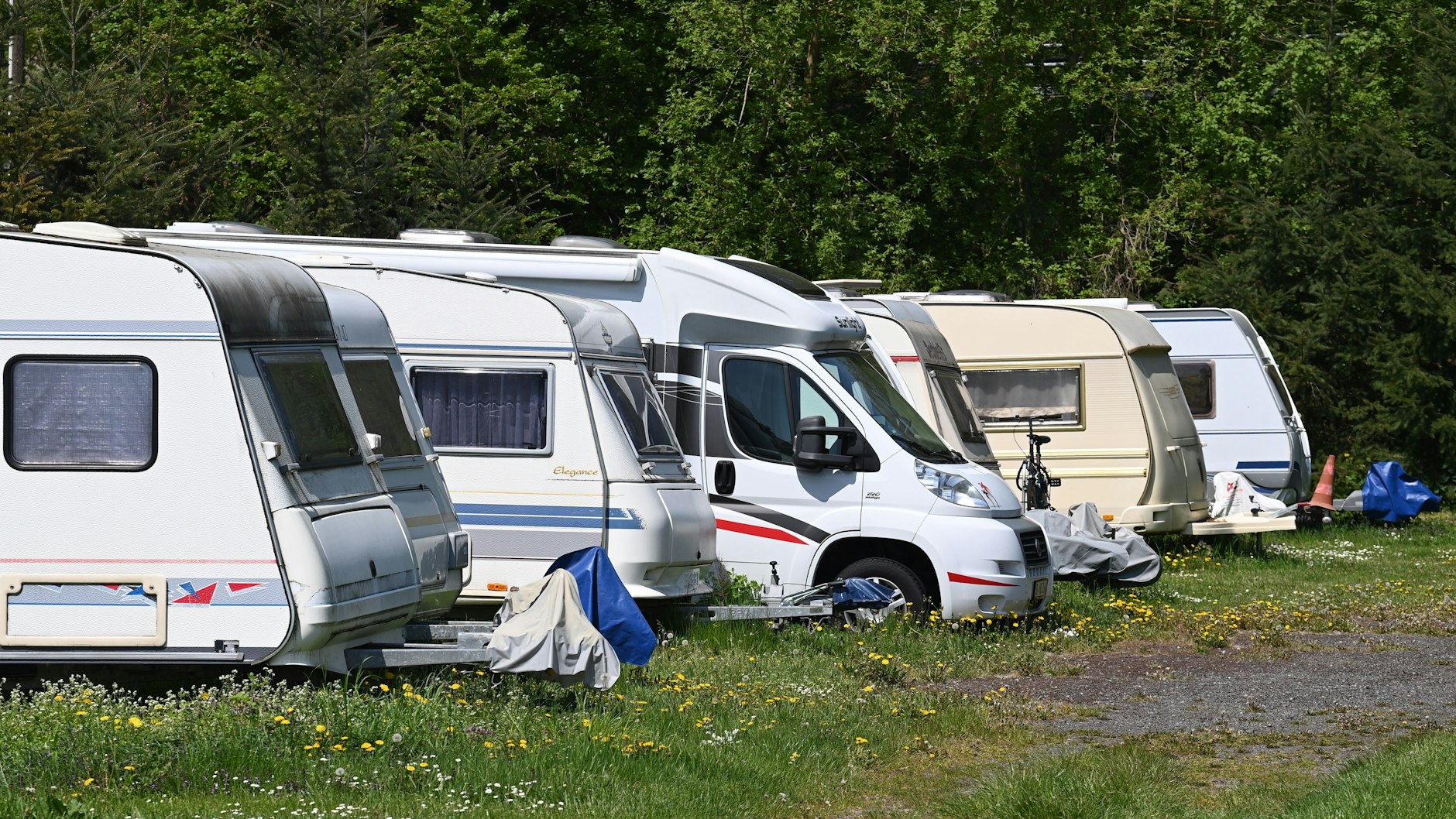 Wenn die Infektionszahlen niedrig bleiben, beginnt kurz vor Pfingsten in Brandenburg die Camping-Saison.&nbsp;