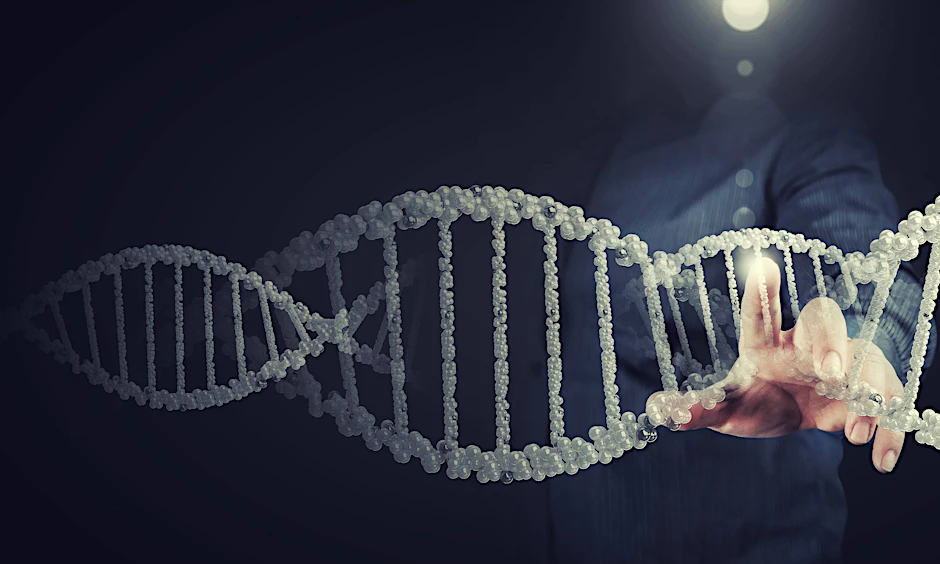 Damit Viren-RNA in menschliches Erbgut gelangen kann, muss sie von biologischen Werkzeugen in DNA umgeschrieben und dann ins Erbgut eingebaut werden.