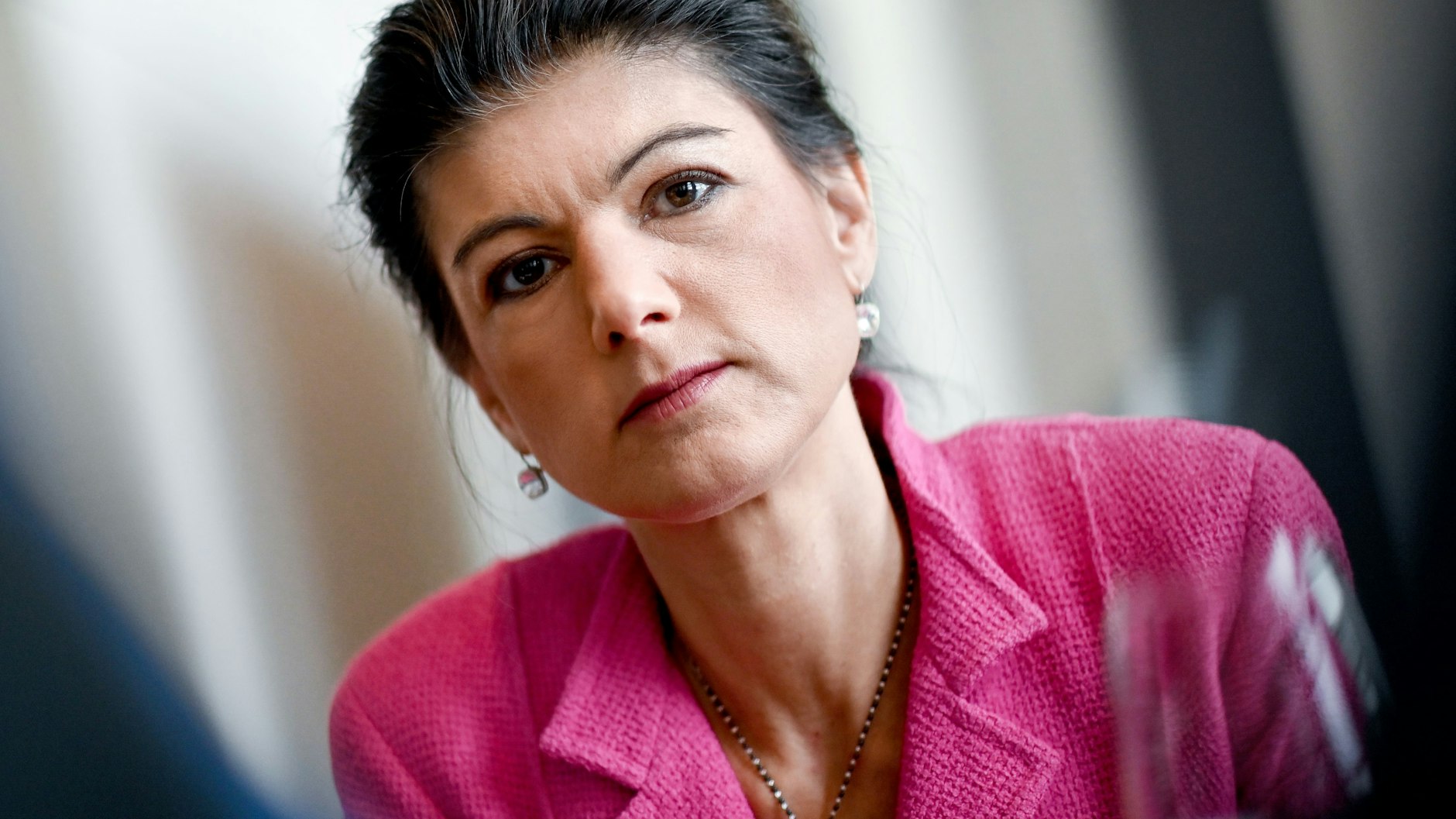 Sahra Wagenknecht (Linke) verteidigt Boris Palmer.&nbsp;