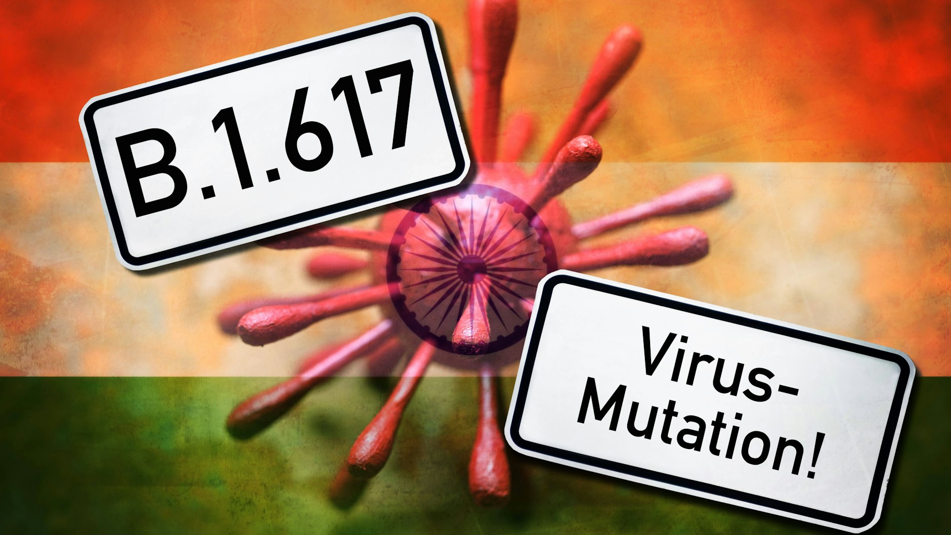 Die indische Corona-Mutante B.1.617 ist laut RKI in zwei Prozent der positiven Proben nachgewiesen worden.