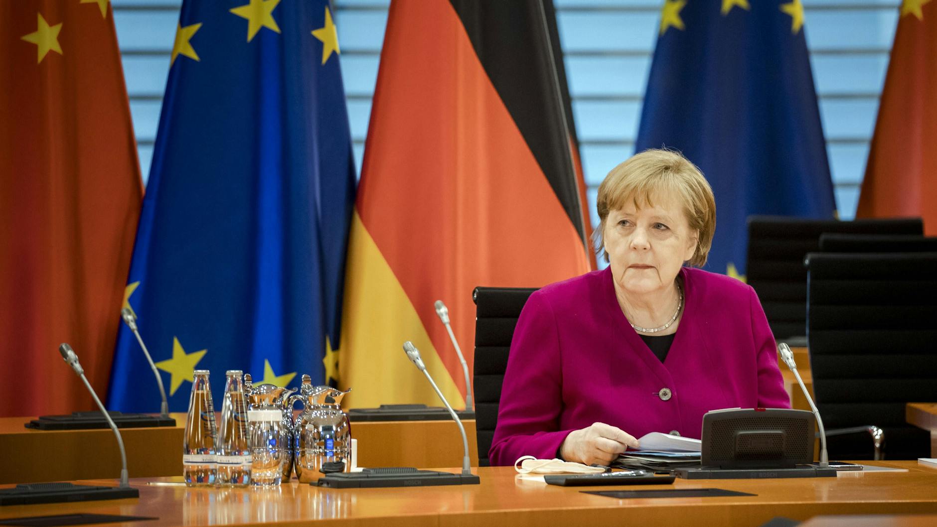 Bundeskanzlerin Angela Merkel (CDU).