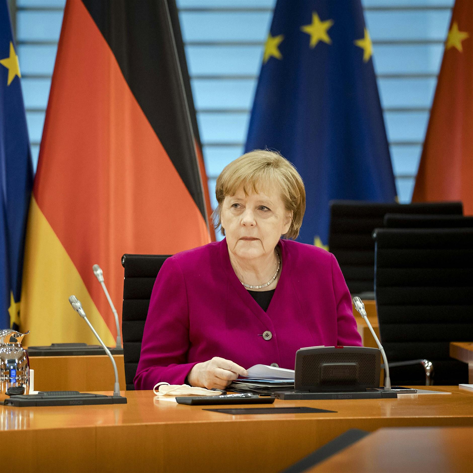 Kanzlerin Merkel sucht keine weiteren politischen Ämter