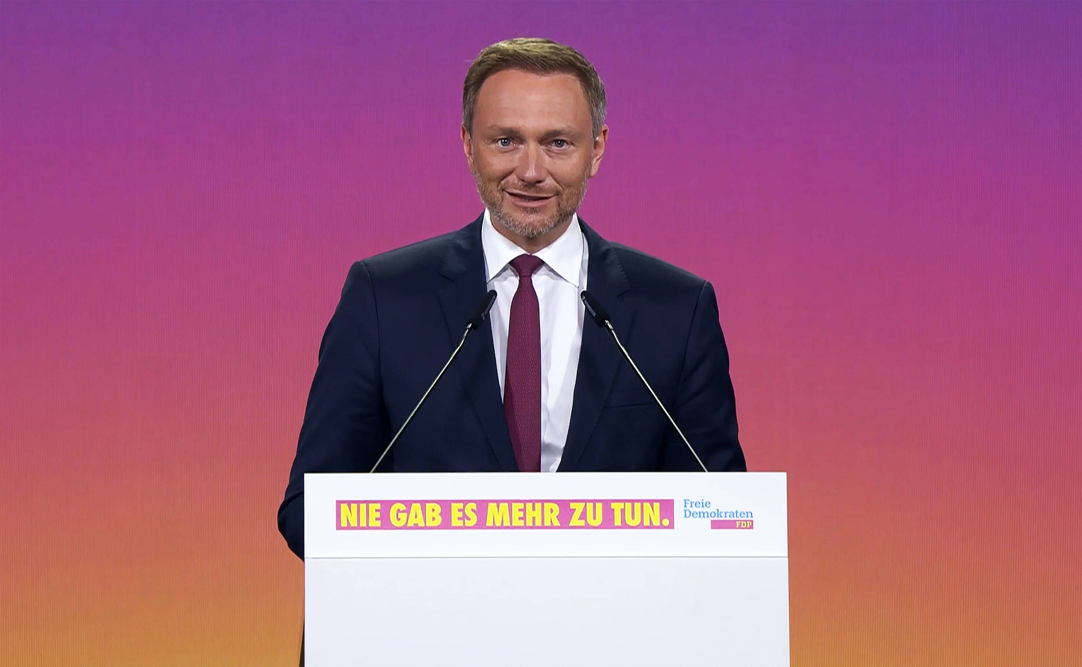 Lindner Führt FDP In Bundestagswahl – Regierungsbeteiligung Als Ziel