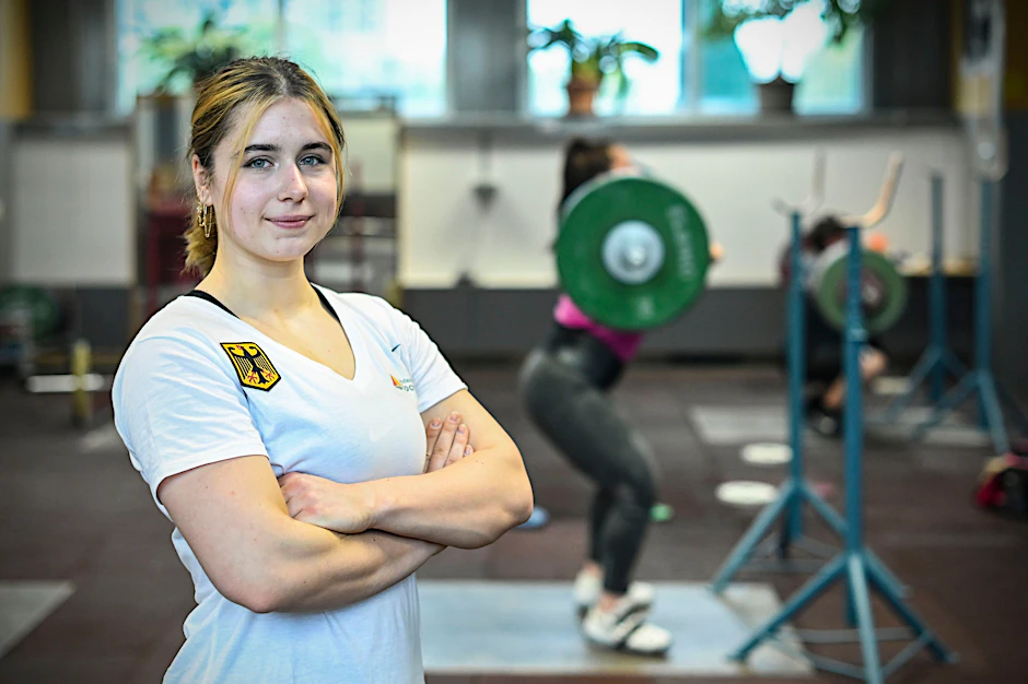 Mit „Underground-Training“ zur neuen Bestleistung: Gewichtheberin Antonia Ackermann.&nbsp;<br><br><br>