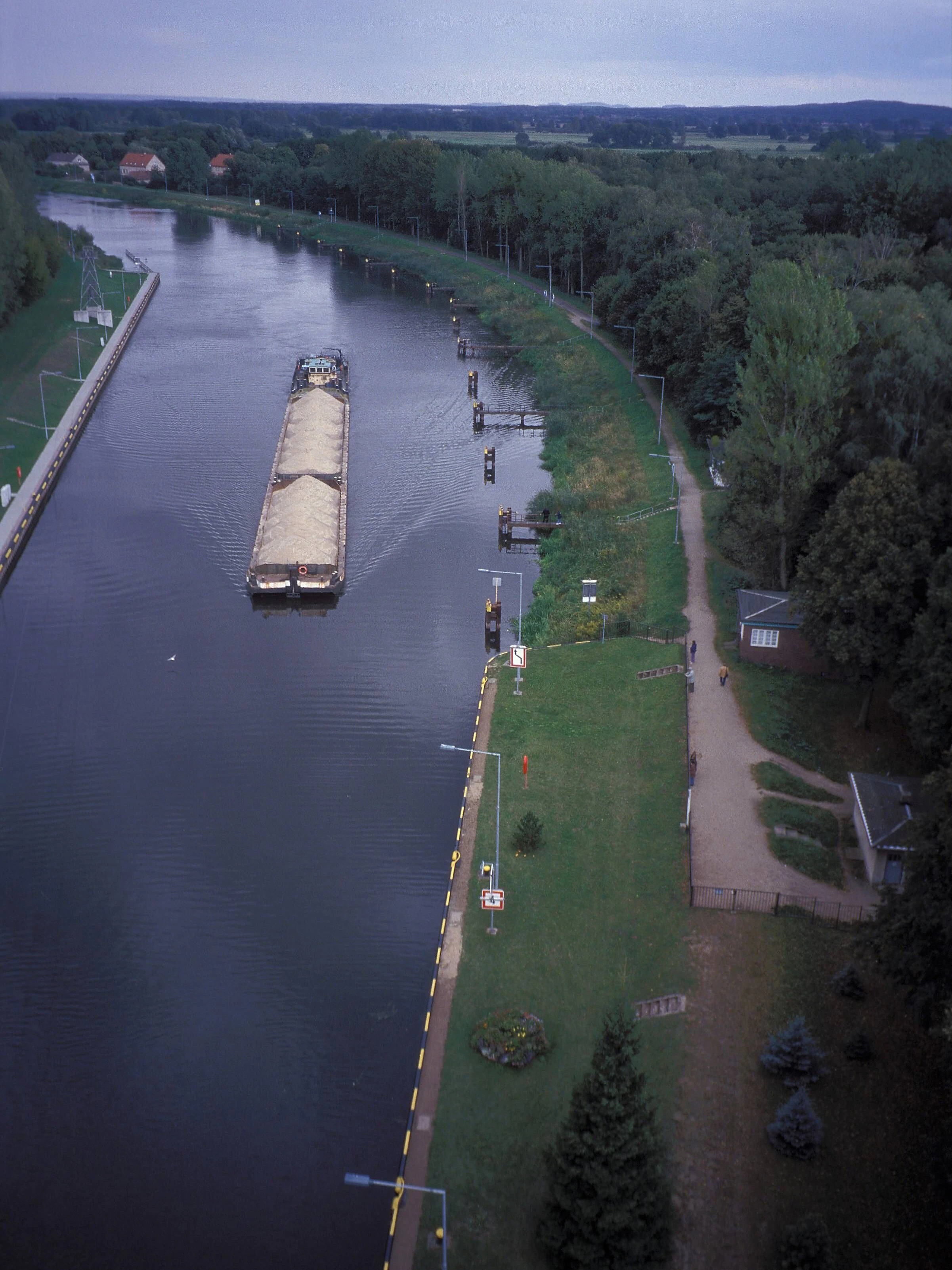 Der Oder-Havel-Kanal in Berlin.