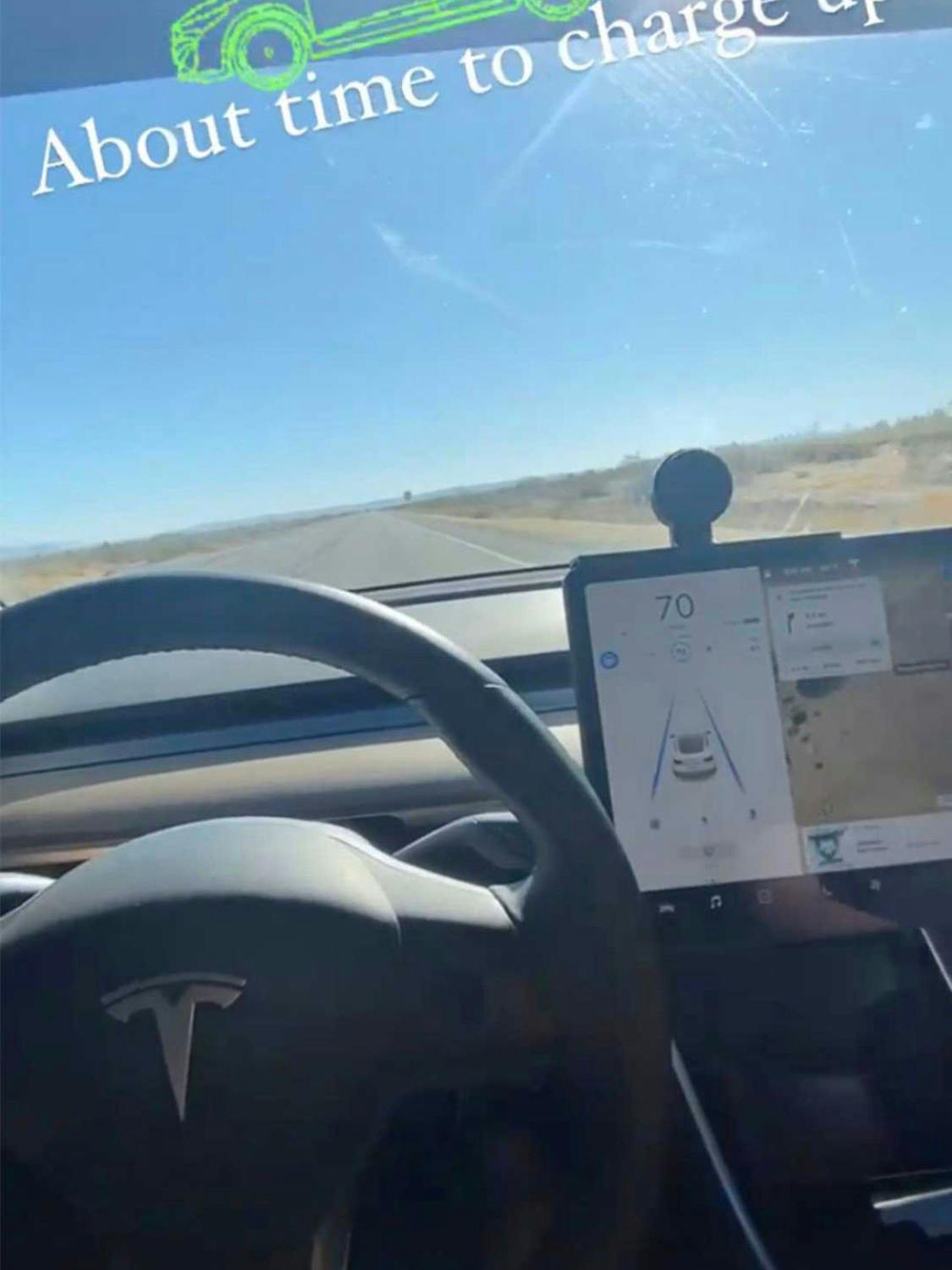 Steven Hendrickson postete seine Tesla-Autopilotfahrten in den sozialen Medien.