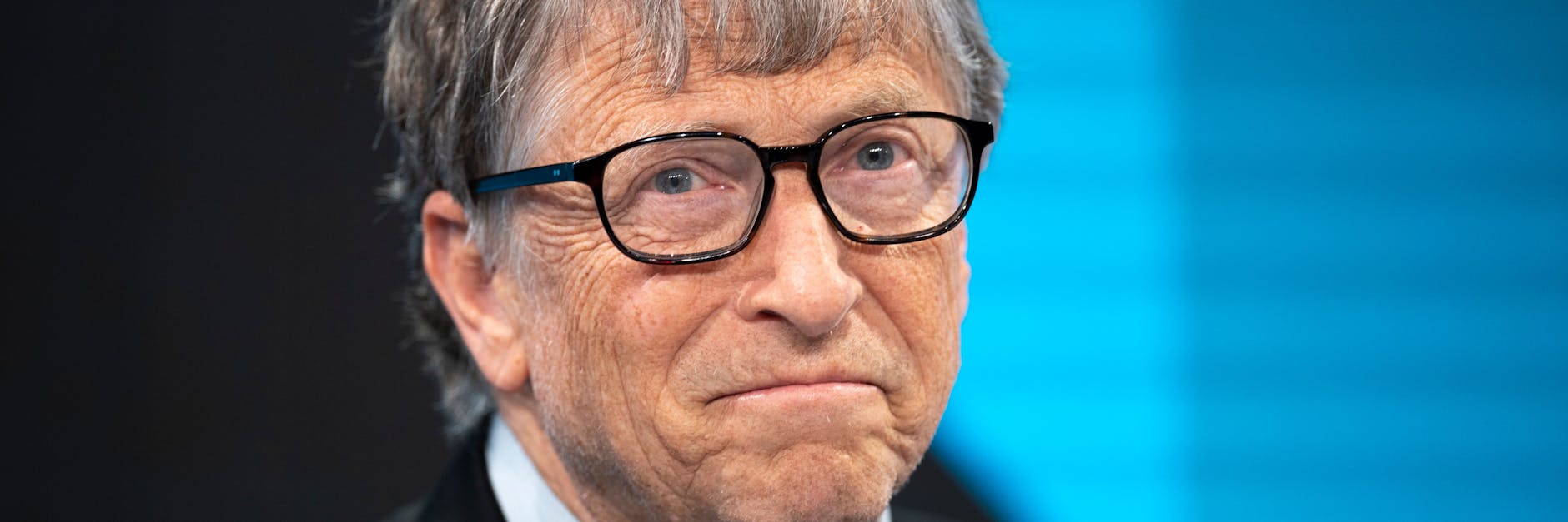 Bill Gates, Vorsitzender der Bill & Melinda Gates Foundation, während einer Sitzung im Rahmen des Weltwirtschaftsforums im Januar 2019. 