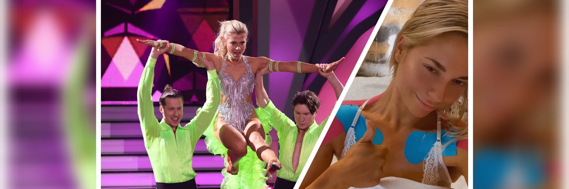 „Let’s Dance“-Favoritin Valentina Pahde strahlte im Viertelfinale bei ihrer Samba, hinter den Kulissen plagen die 26-Jährige aber Schmerzen.