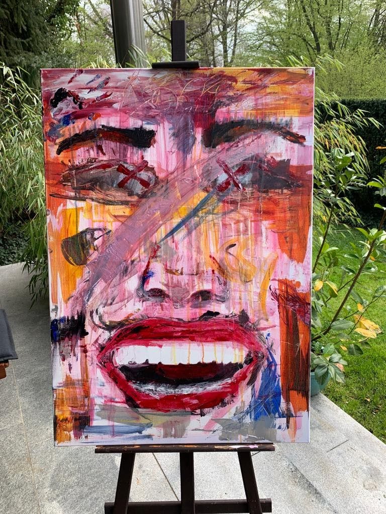 Farbenfroh statt düster: Das Werk von Lukas Klünter.