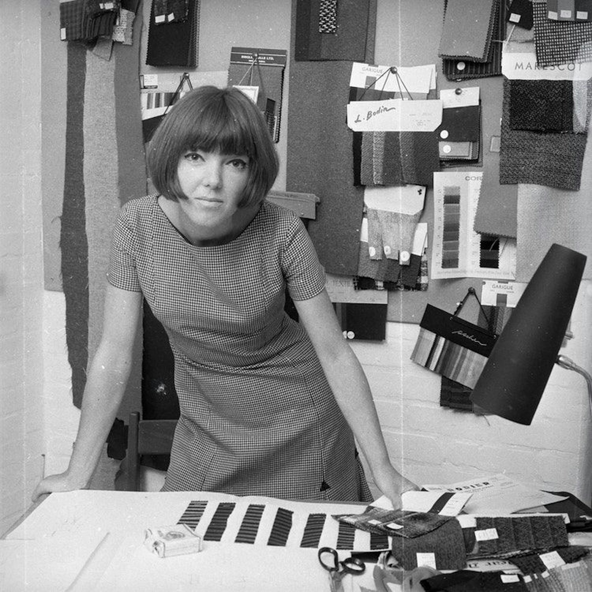 Sie hatte wohl auch Hotpants im Angebot: Mary Quant, britische Modedesignerin, die als Erfinderin des Minirocks gilt.