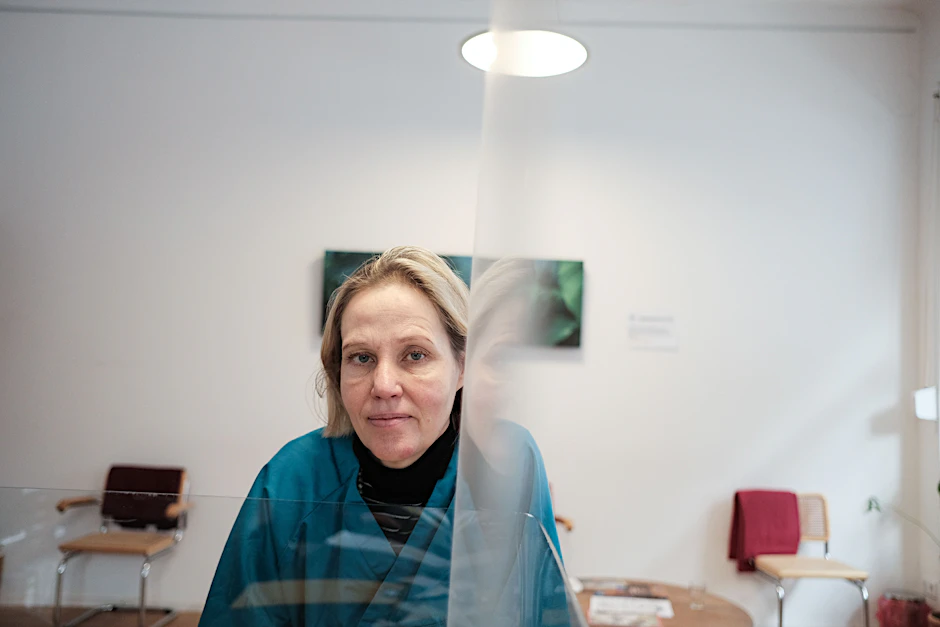 Hausärztin Sibylle Katzenstein in ihrer Neuköllner Praxis