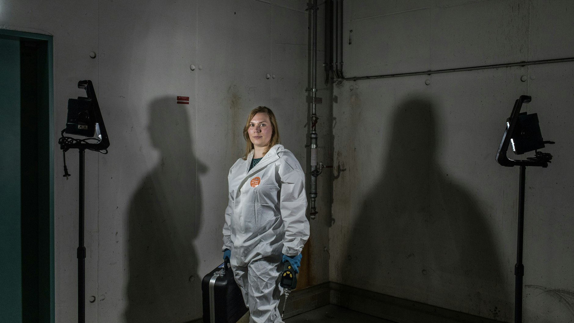 Die Brandsachverständige beim Kriminaltechnischen Institut (KTI) im Landeskriminalamt Berlin.