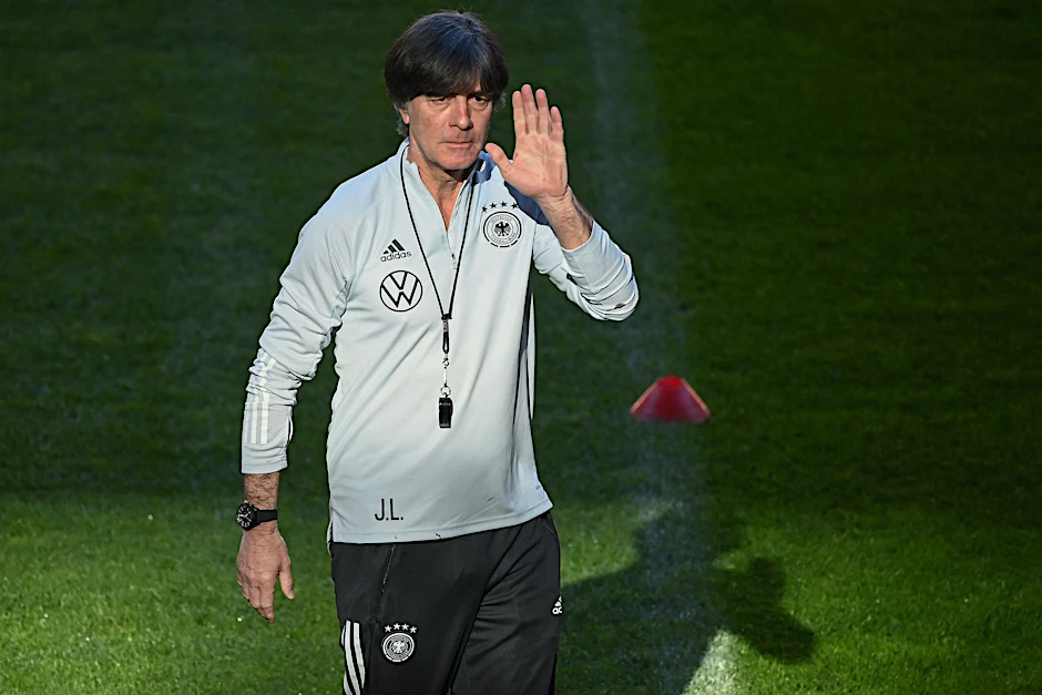 Sagt im Sommer Tschüss und will zum Abschied noch den EM-Titel: Bundestrainer Joachim Löw.&nbsp;
