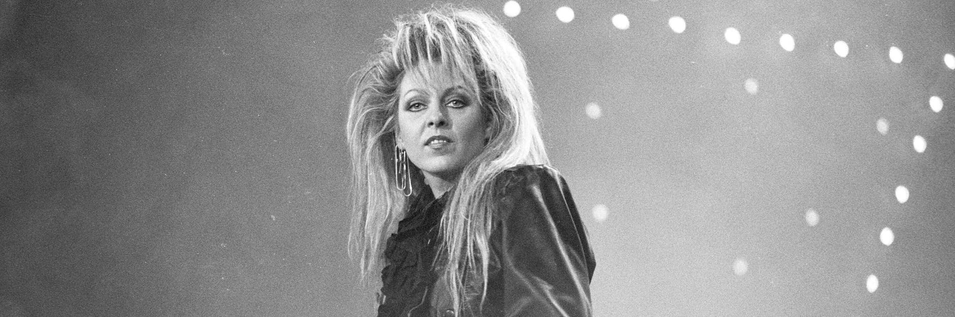 Sängerin Tamara Danz im Dezember 1989<br>