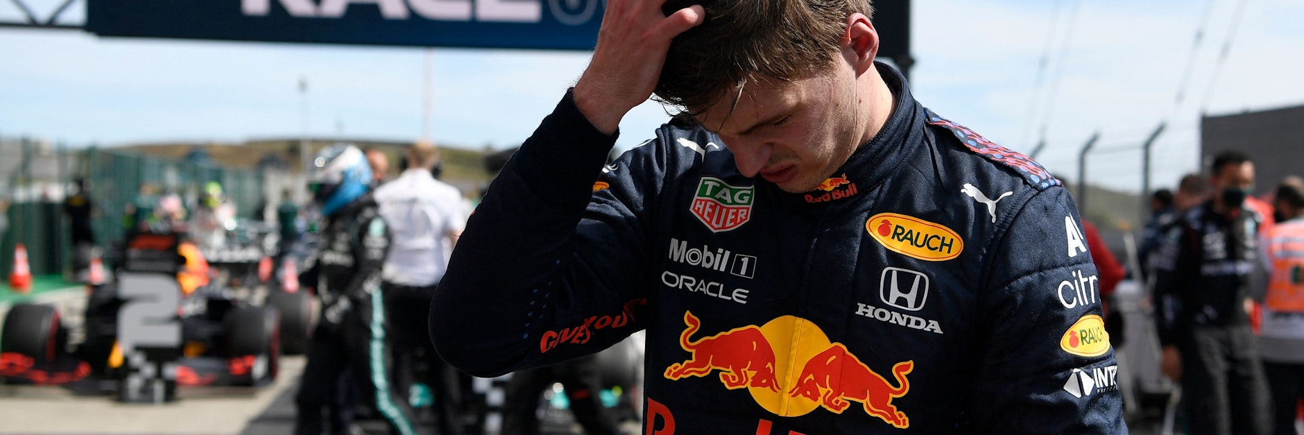 Red-Bull-Star Max Verstappen schiebt nach dem Portugal-GP ziemlich viel Frust.