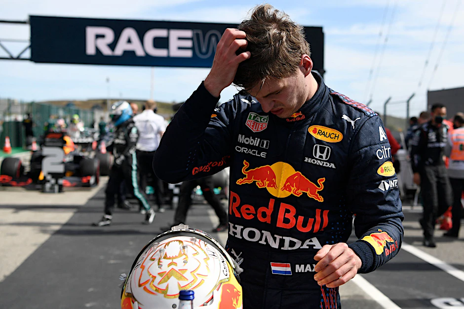 Red-Bull-Star Max Verstappen schiebt nach dem Portugal-GP ziemlich viel Frust.
