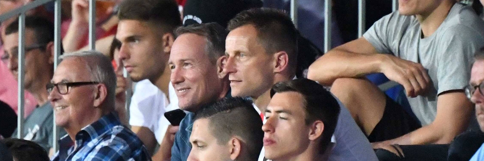 Möchte endlich wieder bei Union-Spielen live im Stadion sein: Aufstiegsheld Ronny Nikol (M.).
