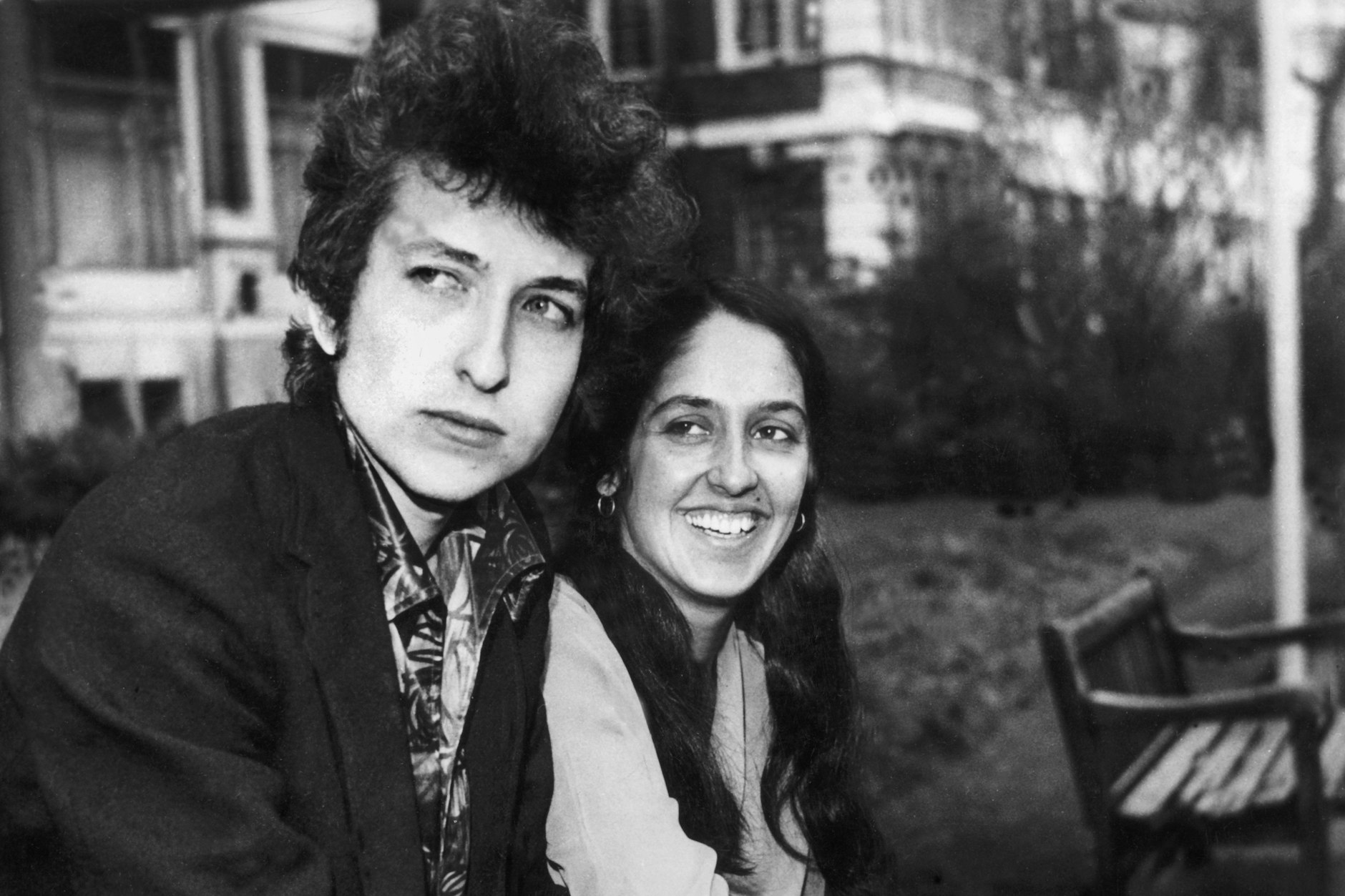 Bob Dylan und seine Kollegin Joan Baez im Jahr 1965
