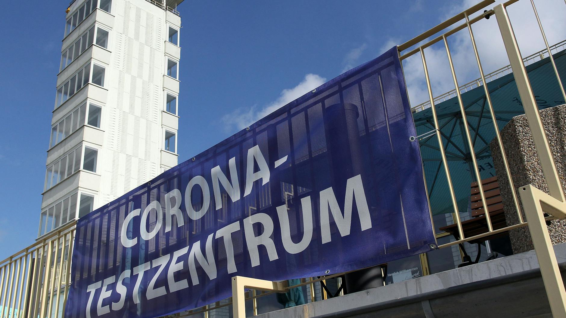 Sinnvolles Angebot am Stadtrand: das Testzentrum Müggelturm.