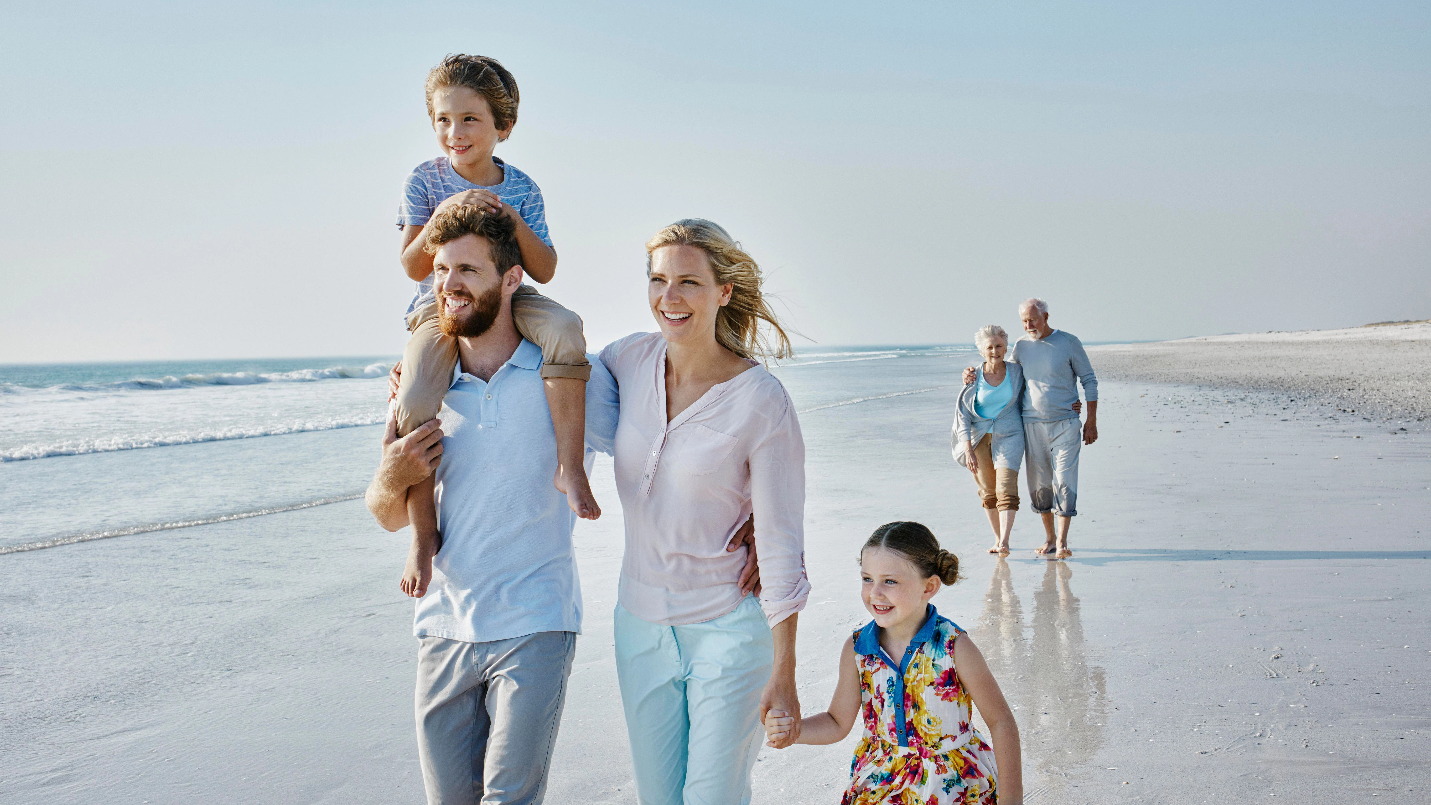 Urlaub mit den Kindern sowie Oma und Opa machen -&nbsp;nach Monaten der Corona-Isolation ein schöner Gedanke.