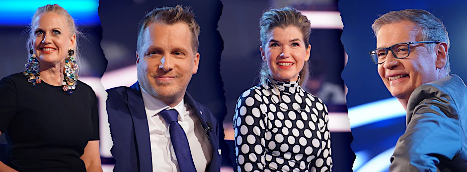 Oliver Pocher, Barbara Schöneberger und Anke Engelke treten bei „Wer wird Millionär“ mit Günther Jauch an.