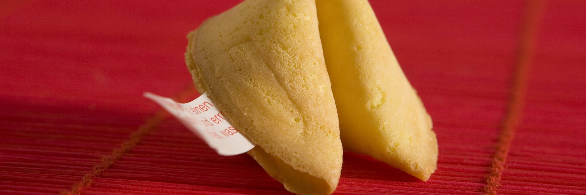 Ein Glückskeks mit den richtigen Nummern kann einem einen Geldsegen bescheren.