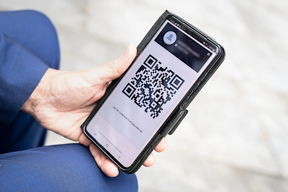 Ein QR-Code wie hier soll beim Impftermin ausgegeben werden.