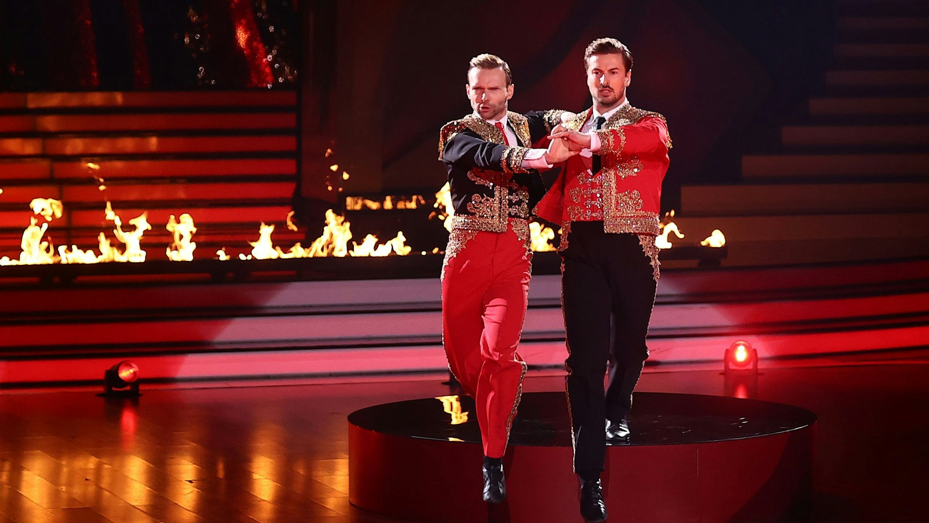 24 Punkte gibt es für  Nicolas Puschmann und Vadim Garbuzov in Tanz zwei.