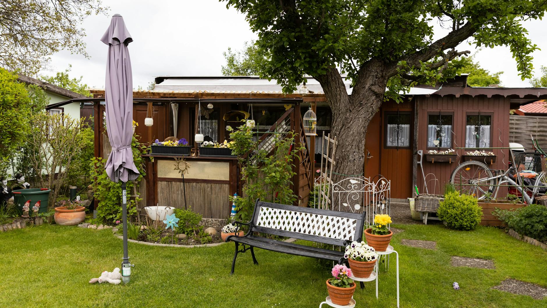 Kleingartenkolonie „Glück im Winkel“ in Berlin-Schöneberg