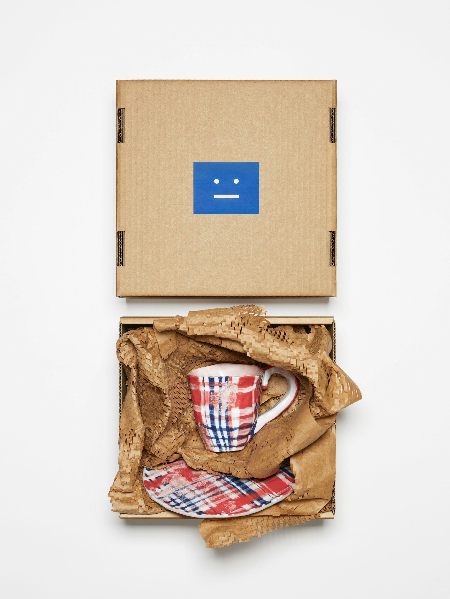 Potenzielles Sammlerstück? Die Acne-Tasse samt Verpackung.&nbsp;