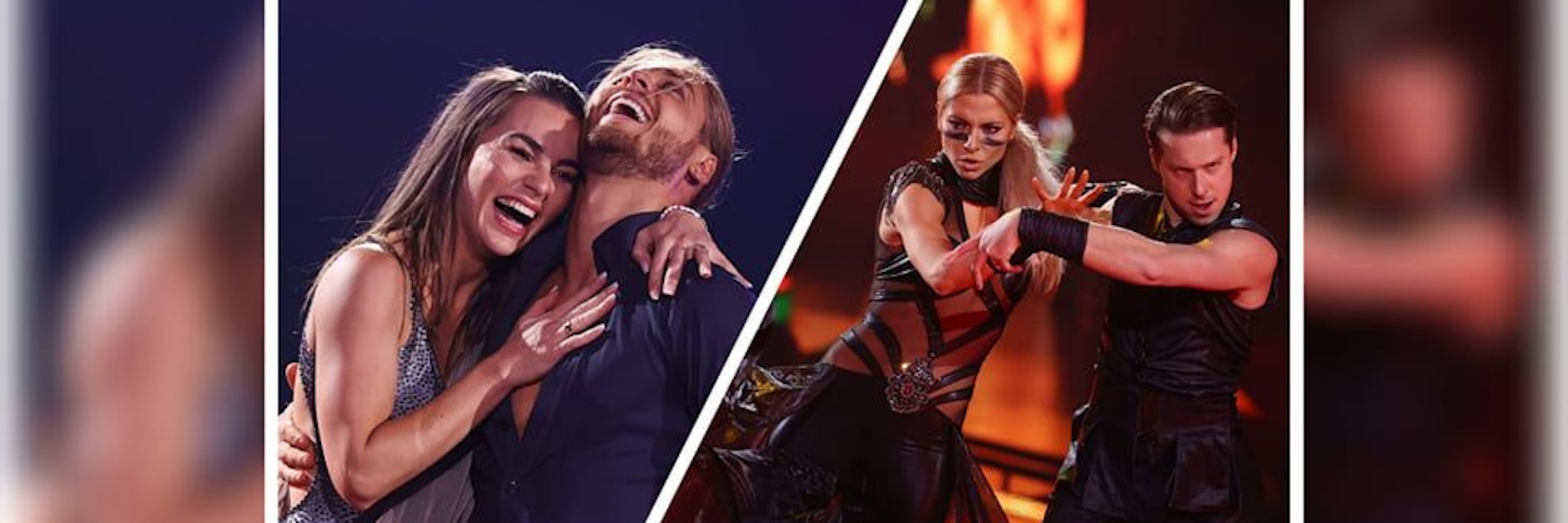 Kämpfen im Finale um den Titel bei „Let's Dance“: Rúrik Gíslason und Valentina Pahde, aber auch die Eheleute Renata und Valentin Lusin.